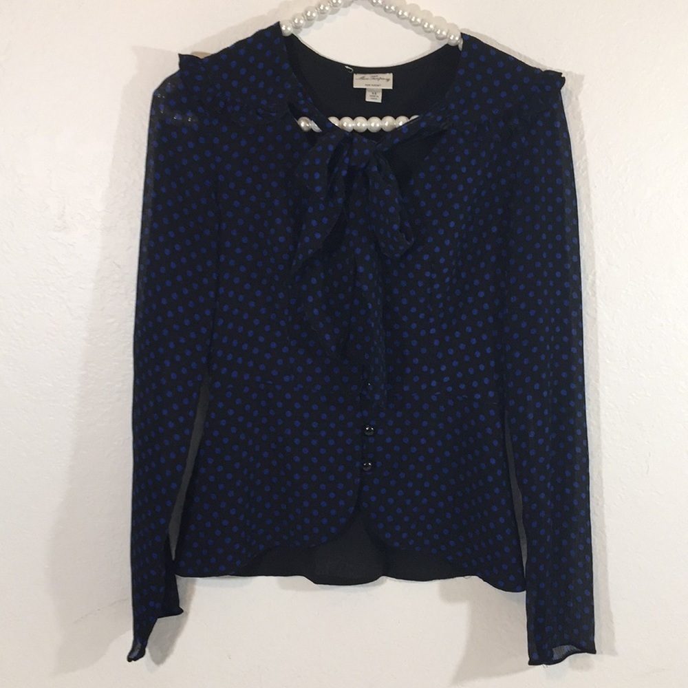 Alice Temperley for Target Polka Dot Blouse XSmall